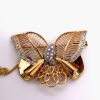 A MID CENTURY DIAMOND BROOCH - 3