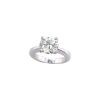 A DESIRABLE SOLITAIRE DIAMOND RING - 2