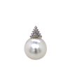 A SOUTH SEA PEARL AND DIAMOND PENDANT - 2