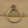 A SOLITAIRE DIAMOND RING - 2