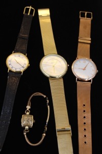 FOUR ASSORTED WRISTWATCHES