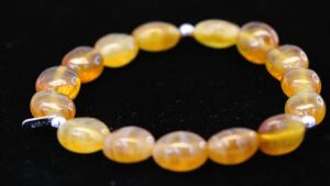 A CITRINE BRACELET BY LALIQUE