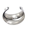 A DANISH SILVER BANGLE BY AMOS SLOR - 2