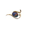 AN OPAL BROOCH