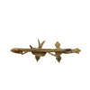 AN ANTIQUE GOLD BROOCH - 2