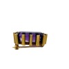 AN AMETHYST GOLD BROOCH - 2